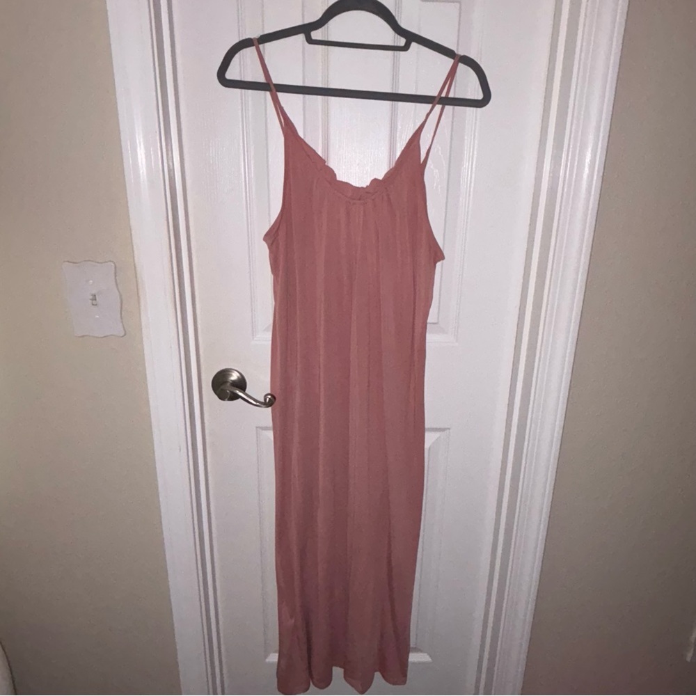 Double Zero Blush Maxi Dress